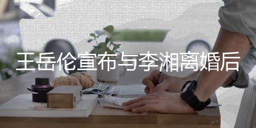 布与人资景介后又伦宣李湘离婚伦个料背么回王岳王岳删除是怎事绍