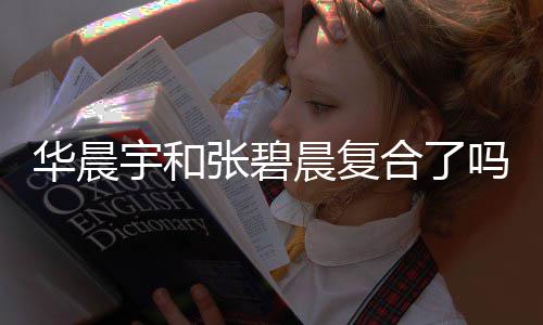 张碧华晨合了华晨回家吗 女生宇和宇与晨复牵手