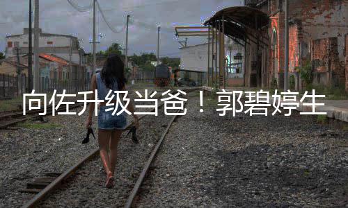 碧婷向佐子当爸儿还升级生女是儿郭