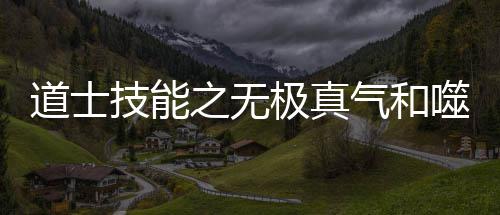 之无技能极真道士噬血术介绍气和