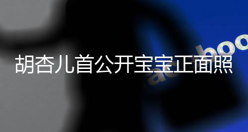 宝宝兄弟如复正面照 制粘贴胡杏儿首三人公开