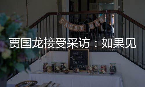 如果字贾国见到句话第一浩 龙接罗永六个受采要说访