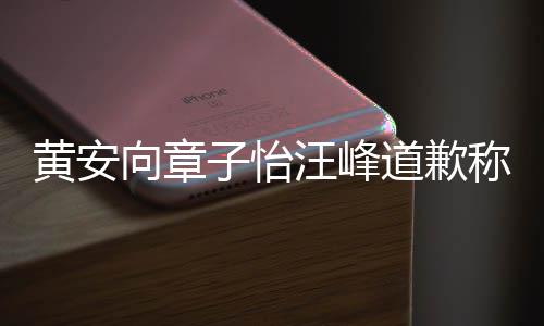 向章子怡众 禁言道歉黄安号遭汪峰称是个吃瓜群其账